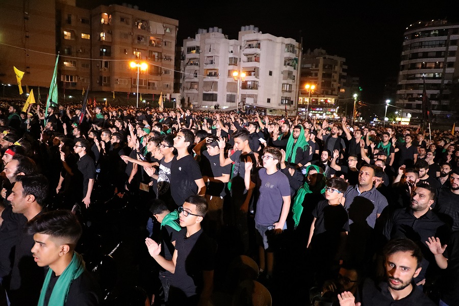 إحياء ليلة العاشر من محرم 1439هـ في الضاحية الجنوبية لبيروت - الجاموس 
